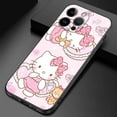 thumbnail image 3 of Funda de teléfono con flores de estilo rosa, carcasa de silicona para iPhone 14, 11, 13, 12 Pro Max, XR, X, XS, 8, 7, 6, 6S Plus, MINI, 3 of 5