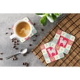 thumbnail image 3 of Danish Spitz Love Foam Coaster Set of 4 Red, 3 of 4