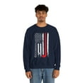 thumbnail image 3 of Flag Hockey Unisex Sweatshirt, Hockey Lover Unisex Sweater, 3 of 5
