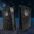 thumbnail image 3 of PS5 Plates with Vent, Gray Camouflage PS5 Plates with Black PS5 Middle Skin, Hard ABS Shockproof PS5 Replacement Shell Anti-Scratch PS5 Cover Plates, 3 of 5