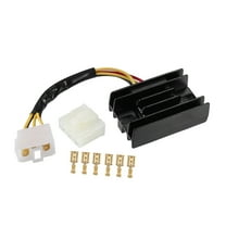 Unique Bargains Voltage Regulator Rectifier for ATV for Suzuki Metal Plastic Rubber Black