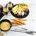 thumbnail image 4 of 12 piezas de tenedores para fondue, tenedores para fondue de acero inoxidable de 24 cm con mango resistente al calor de color para choc, 4 of 5