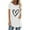 White, variant on MESSIYO Tunic Tops Short Sleeve Tunic Tops long shirts for women for leggings tee shirts womens women blouses Fashion Casual Printed Round Neck Short Sleeve Front Long Back T Shirt Black L