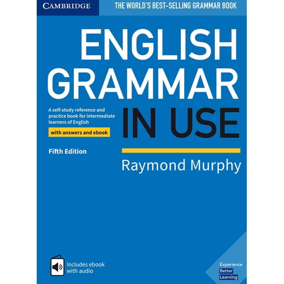 Libro de gramática inglesa en uso con respuestas y libro electrónico interactivo