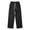Mens Sweatpants Black, variant on FASHOFT Baggy Loose Fit Raw Hem Sweatpants for Men Casual Drawstring Pants Y2K Wide Leg Stretchy Pants with Pockets Black XXL