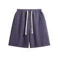 thumbnail image 1 of pstuiky Pantalones cortos deportivos para hombre, Pantalones cortos cargo de talla grande para hombre, con múltiples bolsillos, holgados, para playa y verano Pantalones cortos de golf, 1 of 3