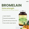 thumbnail image 3 of Herba Bromelain Supplement 600mg – 180 Capsules | 2,400 GDU/g Max Potency | Made in Canada, 3 of 9