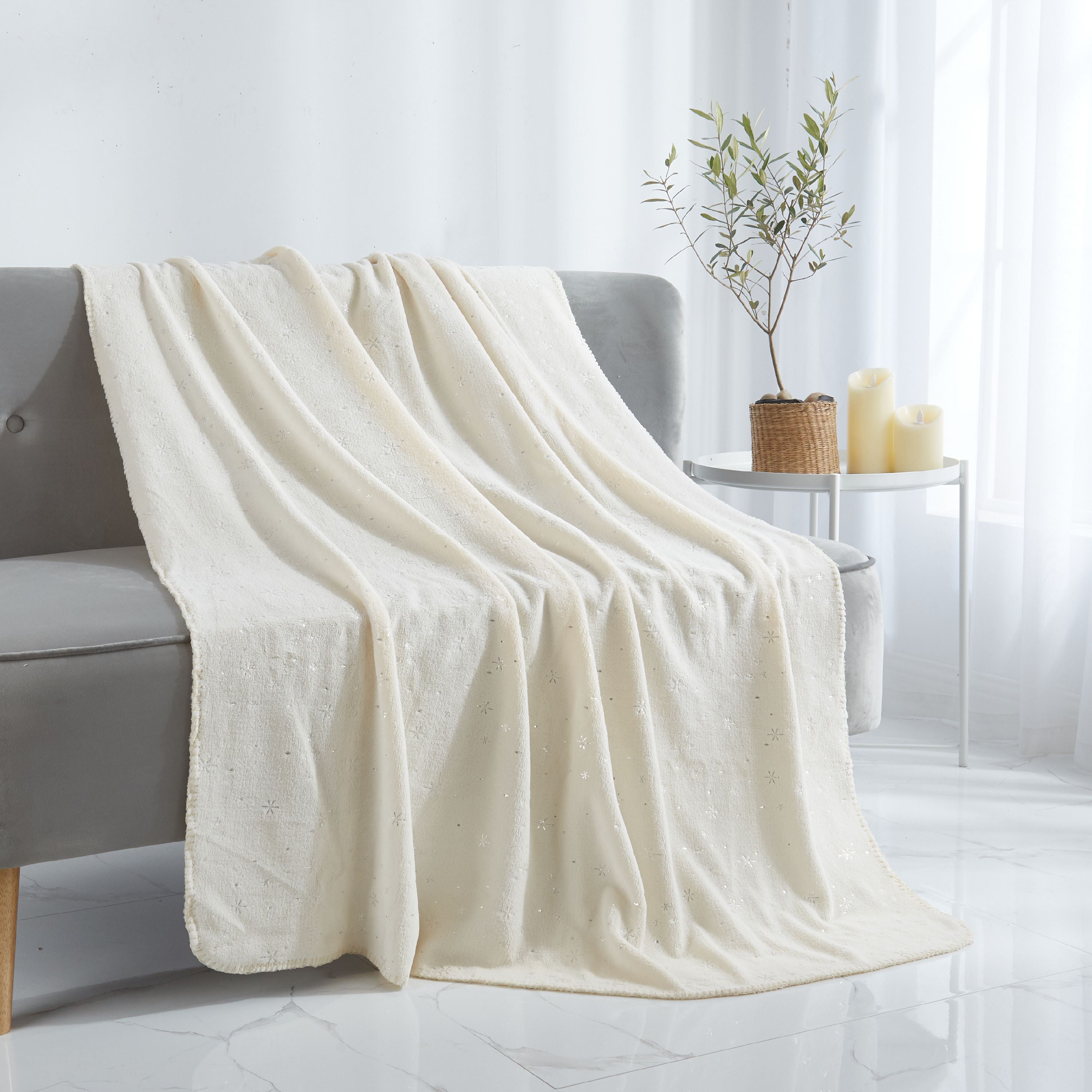 Mainstays Micro Plush Throw Blanket, Available in multiple prints