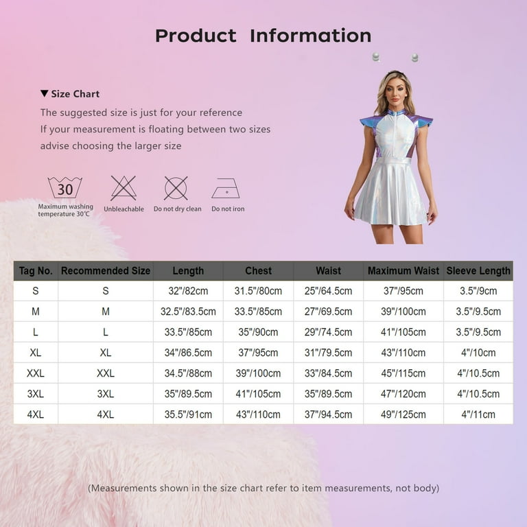 dress blue measurements Brienne Dress-Baby Blue