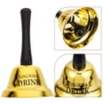 thumbnail image 2 of SHISUYAN 2Pcs Bachelor Party Bell for Bar Restaurant Hand Bell Call Bell Desktop Restaurant Bell, 2 of 7