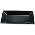 thumbnail image 3 of Yanco RM-210BK Rome Rectangular Plate, Black - 10 in. - Pack of 24, 3 of 3