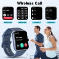 thumbnail image 5 of Blackview Smart Watch for Women Men, 1.85 Inch HD Touchscreen Fitness Tracker with Bluetooth Calls, Message Notifications, 100+ Sports Modes, IP68 Water Resistant Smart Watch for android iphone, 5 of 10