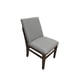 thumbnail image 1 of Silla Wakanda para comedor, Madera y Tela Lino gris SALVANTO Moderna, 1 of 2