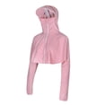 thumbnail image 3 of Abrigo A Prueba De Sol Anti-UV Para Mujer Chaqueta Fina Con Capucha Transpirable Secado Rápido Rosa Sunnimix Abrigo anti-UV para mujer, 3 of 8