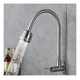 thumbnail image 2 of Grifo de pared Yunix 2 modos de salida de agua Satinado Xtellar Color Plateado, 2 of 3
