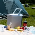 thumbnail image 3 of Koolatron 12V Electric Cooler/Warmer 17L (18 qt), Slim Design, Gray, 3 of 16