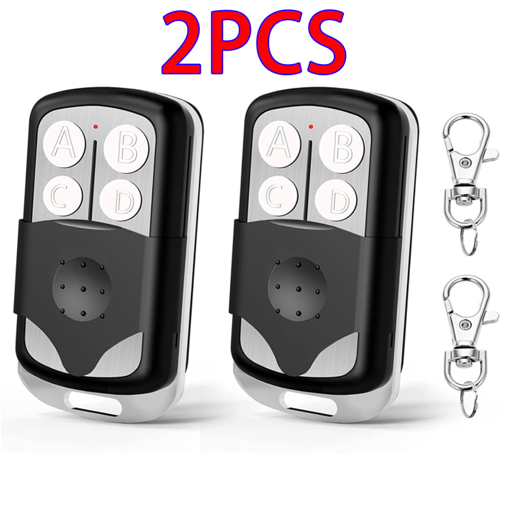 2pcs Chamberlain Key Chain Remote Garage Door Opener Transmitter Learn Button 