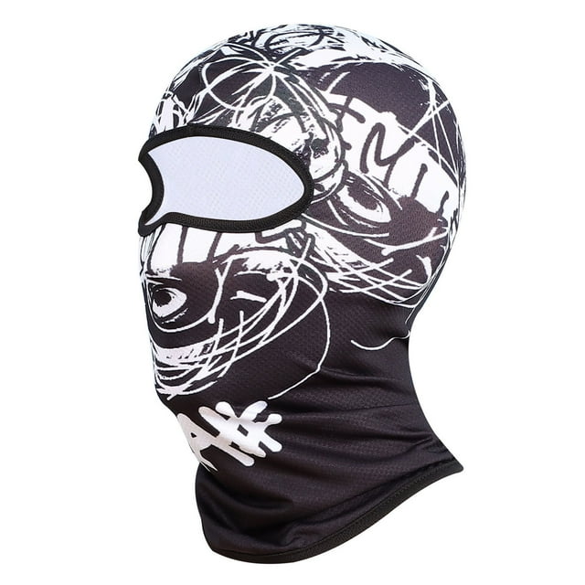 ERK 1Pcs Hat Style Sunscreen Breathable Full Face Motorcycle Cycling Full Head Suitable For Holidays Such As Carnival