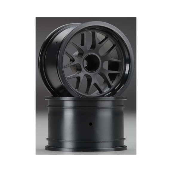 HPI 109155 BBS Spoke Wheel 48x34mm Black 14mm Offset (2) HPI109155