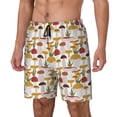 thumbnail image 2 of Xecao Mushroom for Men's Swimming Trunks Swim Trunks Quick Dry Swim Shorts with Mesh Lining Funny Swimwear Bathing Suits, 2 of 9