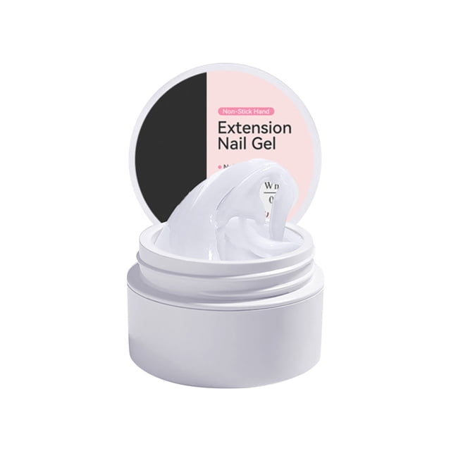 Gel d'Extension d'Ongles Non Collant Kit de Gel d'Extension d'Ongles Sculptable et Sculptable Inodore /LED Gel Extensible pour Ongles Acryliques DIY Manucure Maison