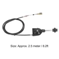 thumbnail image 1 of 8.2ft Manual Throttle Control Cable for EX230 Excavator Durable, Rust-Proof Construction jy, 1 of 1