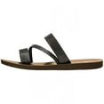 thumbnail image 3 of Alpine Swiss Womens Rhinestone Slide Sandals Dressy Summer Strappy Flat Shoes, 3 of 7
