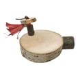 thumbnail image 3 of DOLITY Natural Perch Stand, Wooden Parrot Perch Stand, Perch Cage Accessories 9cm-10cm, 3 of 4