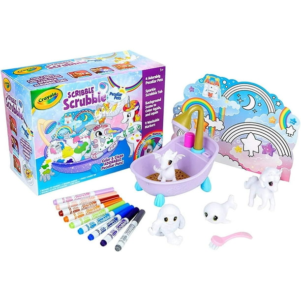Scribble scrubbie peculiar pets clearance