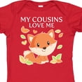 thumbnail image 4 of Inktastic My Cousins Love Me Little Fox Boys or Girls Baby Bodysuit, 4 of 5