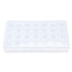 thumbnail image 1 of Cuadros Decorativos Caja de almacenamiento con 28 ranuras para decoración de uñas vitrina de joyería con diamantes de imitación (transparente) JShteea Nuevos Originales, 1 of 6