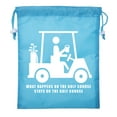 thumbnail image 2 of Mato & Hash Mini Drawstring Golf Bags | Golf Favor Bags for Leagues and Parties, 2 of 3