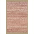 thumbnail image 1 of Linon Rugs Verginia Berber Rectangular Area Rug in Red and Natural-3'6" x 5'6", 1 of 1