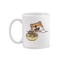 thumbnail image 2 of Corgi Dog And Ramen Bowl Mug - SPIdeals Designs,, 2 of 4