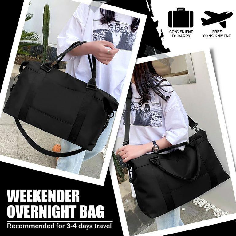 Hommtina Weekender Bag for Women Sports Tote Gym Bag, Hospital Bag for Labor and Delivery Overnight Bags for Women, Travel Duffle Bags with Toiletry