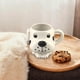 thumbnail image 4 of Taza Taza de cerámica con forma de perro salchicha con asa para bebidas calientes (1 unidad) JASKFLY, 4 of 8