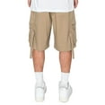thumbnail image 5 of Victorious Men's Utility Cargo Jogger Shorts JS70 - KHAKI - MED, 5 of 9