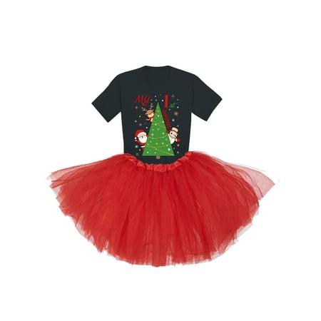 

Awkward Styles Little Girls Christmas Tutu Clothing Xmas My First Christmas Tree Tutu Outfits
