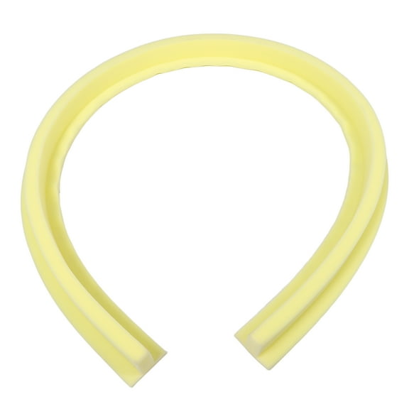 HONITANO Khaki L-Shaped Bed Gap Filler 1Pcs High-Density Sponge Furniture Gap Filler For Mattress Extender Filler