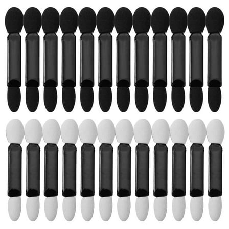 120pcs Cotton Eyeshadow Brush Comestic Applicator Dual Sides Eyeshadow Eye Shadow Applicator Disposable Lipstick Applicator Versatile Brush Sponge Eye Shadow Stick Non Latex