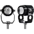 thumbnail image 1 of 2 luces antiniebla LED para motocicleta, 60 W, faros de conducción para motocicleta, 12 V/24 V, luces de conducción ámbar y blancas, 1,3 pulgadas, 6000 lm, foco impermeable para motocicleta, quad, sc, 1 of 5