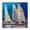 Strong Wind Sailboats Movement, variant on Stupell Industries Expressive Sailboats on Waves Black Framed Floater Canvas Wall Art, design by Beth A. Forst