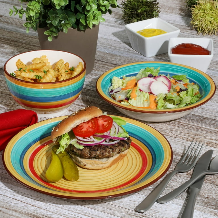 Multi colored dish sets 2025