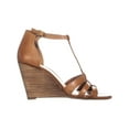 thumbnail image 4 of Womens Jessica Simpson Mccorde Wedge Sandals, Light Luggage, 4 of 5