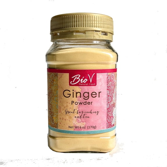 Ginger Spice Powder 6 oz, Strong Aroma, Natural Spice for Cooking, No Additives