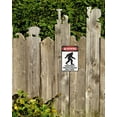 thumbnail image 4 of Funny Sasquatch Gifts Metal Sign - Warning Property Protected By Bigfoot Gifts for Bigfoot Sasquatch Lover Yard Garden Garage Man Cave Wall Decor 8×12 Inch, 4 of 8