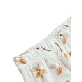 thumbnail image 5 of Qiylii Girl’s Outfit Letter Short Sleeve O neck T-shirt+Flower Trumpet Pants, 5 of 7