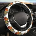 thumbnail image 5 of Gaeub It'S Fall Y'All Breathable Stretch Elastic Steering Wheel Cover, Cool in Summer and Warm in Winter, Universal 15 inch, 5 of 6