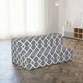 thumbnail image 4 of Abstract Foldable Mattress, Art Deco Geometric Feels, 78.7" x 47.2", Dark Grey Pearl, by Ambesonne, 4 of 6