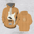 thumbnail image 3 of Sudadera con capucha con estampado gráfico de saxofón y guitarra para hombre, sudaderas con capucha de manga larga de otoño, sudaderas con capucha de gran tamaño para hombre, jerséis, abrigos, 3 of 4